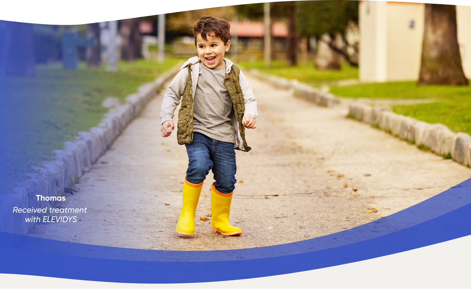 Thomas received treatment with ELEVIDYS