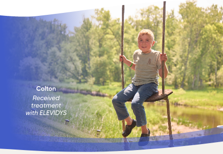 Colton received treatment with ELEVIDYS