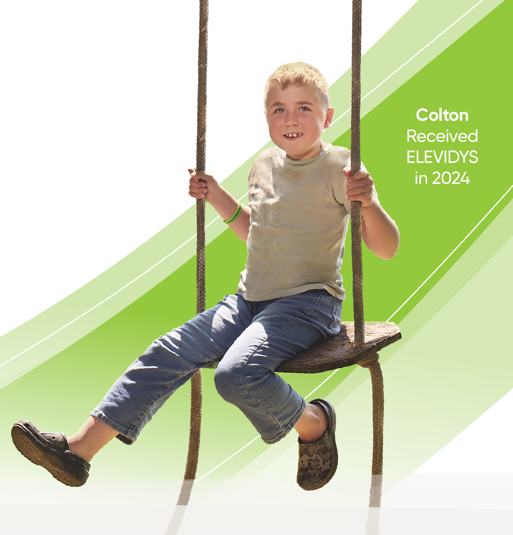 Colton received ELEVIDYS in 2024 