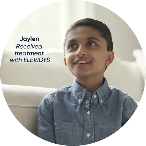 Boy who received treatment with ELEVIDYS