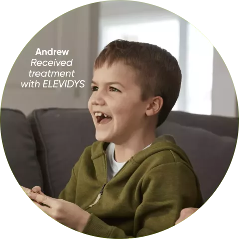 Boy who received treatment with ELEVIDYS