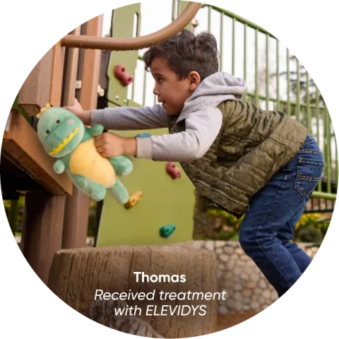 Thomas received treatment with ELEVIDYS