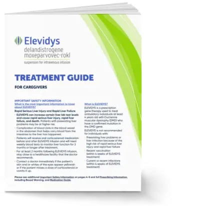 Download ELEVIDYS Patient Treatment Guide